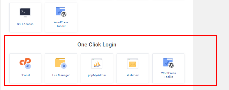 HawkHost Client Area with the hosting service selected.