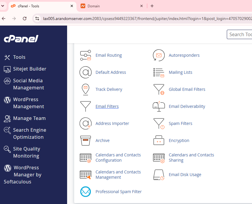 Access cPanel from a HawkHost hosting service
