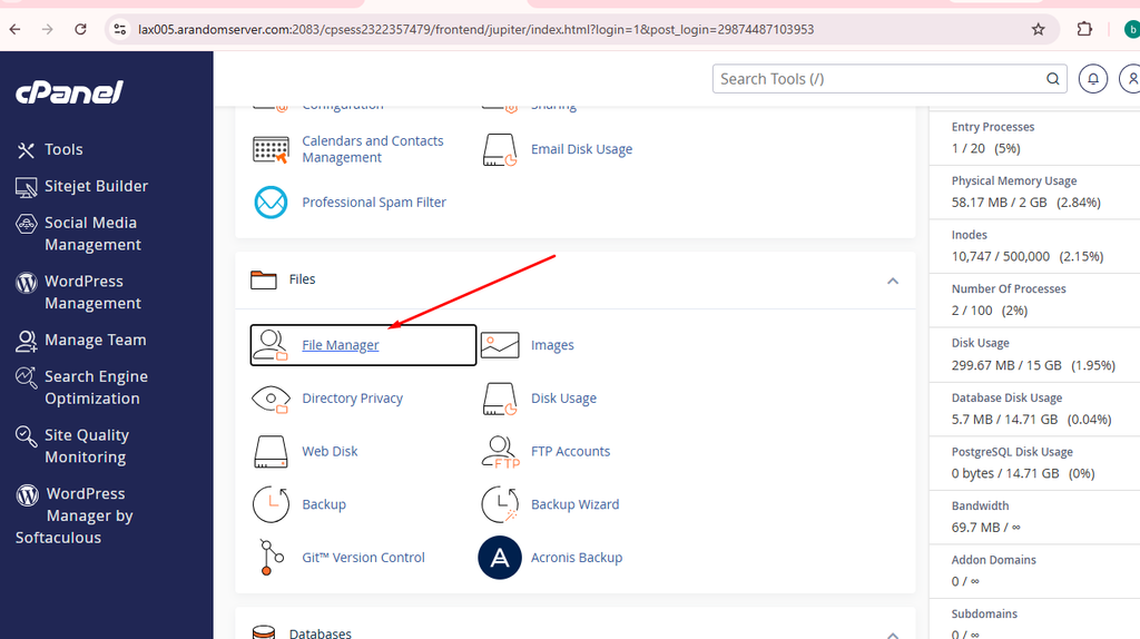 FILE MANAGER