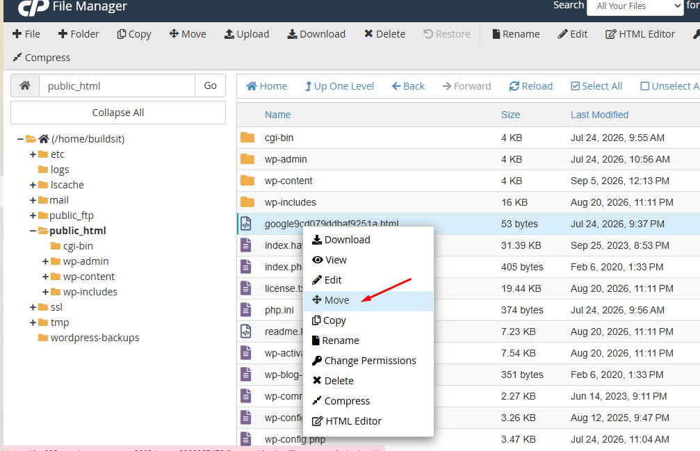 How to Move Files and Folders